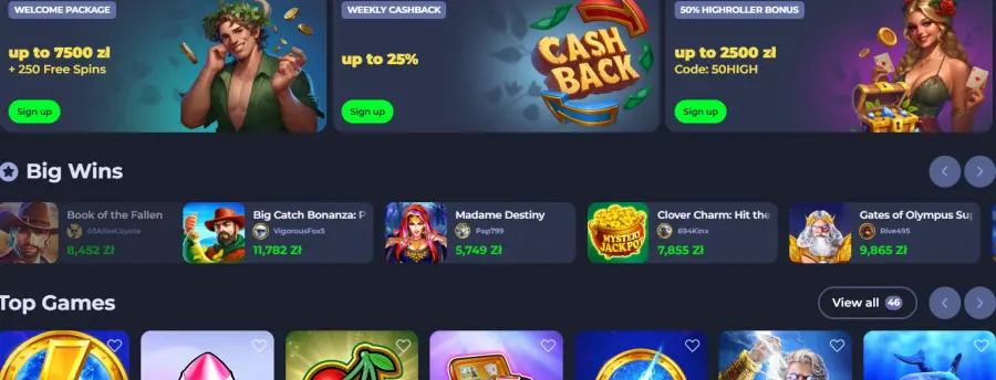Fridayroll casino